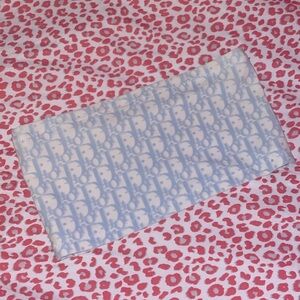 “Di0r” print tube top🩵